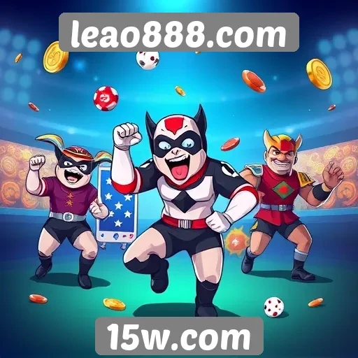 Variedade de jogos disponíveis no leao888.com